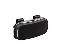 VAVGKDKPZB Organizador Gafas Coche para MG para ZS 5 7 6 Cyberster MG4 EV ES5 Estuche para Gafas De Sol Estuches Gafas Coche(Black)