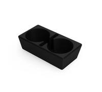 VAVGKDKPZB Universal Auto Monaje Bebidas para Toyota Serie 60 para Land para Cruiser 3D Impreso Doble Agujero Portavasos De Bebidas Almacenamiento Consola Central