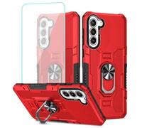 Vavies Funda para Galaxy S26 Plus/para Samsung S26+ SM-S947U, con protector de pantalla de vidrio templado, anillo magnético, soporte de grado militar, funda protectora para Samsung Galaxy S26 Plus