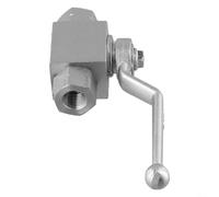 Vávula de bola hidráulica del acero de carbono de la barra del alto rendimiento 500 para la gestión de fluidos (NPT 2.5-10.2 cm)