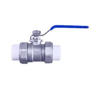 Vávula de bola suave DN20 DN32 del acero inoxidable del sello 304 con el interruptor manual de la conexión de PPR diseñado para el control confiable del flujo en para diversos entornos (DN32)