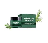 Vawolecy Aceite Fortalecedor del Cuero Cabelludo y Menta Orgánico para el Crecimiento del Cabello, Aceite Capilar de Romero Natural para Todo Tipo de Cabello 100g