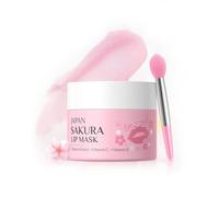 Vawolecy Mascarilla Labial Hidratante, Mascarilla para Dormir Lip Booster de Hidratación y Colágen, Bálsamo de Manteca para Dormir