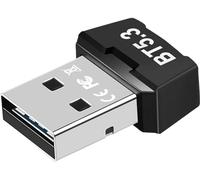 VAWSVOCS Adaptador Bluetooth para PC, USB Bluetooth 5.3 Dongle Plug and Play Bluetooth Stick,USB Bluetooth Adapter Dongle, USB EDR Bluetooth Wireless Transmitter Receiver for Desktop, Laptop, PC