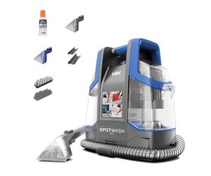 Vax SpotWash Duo Quitamanchas para alfombras y tapicería con herramienta para mascotas, accesorios multi-superficie y solución para limpiar escaleras, sofás, coches y superficies duras