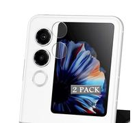 Vaxson 2 Unidades Protector de Lente de Cámara, compatible con ZTE nubia Flip 2 [No Vidrio Templado ] Película Protectora Film Guard