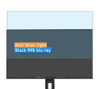 Vaxson 2 Unidades Protector de Pantalla Anti Luz Azul, compatible con Asus ROG Strix OLED XG27ACDMS XG27AQDPG 26.5"monitor [No Vidrio Templado ] Película Protectora Film Guard