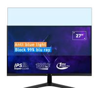 Vaxson 2 Unidades Protector de Pantalla Anti Luz Azul, compatible con ViewSonic VX27G81J-2K-W VX27G1-HD VA27G25 27"monitor [No Vidrio Templado ] Película Protectora Film Guard
