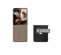 Vaxson 2 Unidades Protector de pantalla Posterior, compatible con motorola moto razr 60 pro, Película Protectora Skin Piel Pegatina