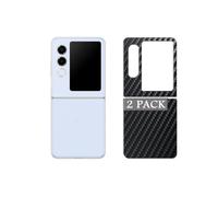 Vaxson 2 Unidades Protector de pantalla Posterior, compatible con ZTE nubia Flip 2, Película Protectora Skin Piel Pegatina