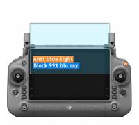 Vaxson 3 Unidades Protector de Pantalla Anti Luz Azul, compatible con DJI RC Plus Inspire 3 IN6312 [No Vidrio Templado ] Película Protectora Film Guard