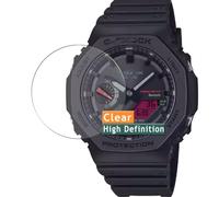 Vaxson 3 Unidades Protector de Pantalla, compatible con Casio G-Shock GA-B2100BBR GA-B2100 [No Vidrio Templado ] Película Protectora Film Guard