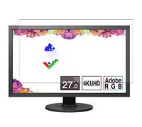 Vaxson 3 Unidades Protector de Pantalla, compatible con EIZO 26.9" ColorEdge CS2740-BK [No Vidrio Templado] TPU Película Protectora