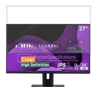 Vaxson 3 Unidades Protector de Pantalla, compatible con ViewSonic VG2748a-2K VG2752-2K VG2741V VA270-H-2 27"monitor [No Vidrio Templado ] Película Protectora Film Guard