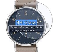 Vaxson 3 Unidades Protector de Pantalla de Cristal Templado, compatible con CASIO EDIFICE EFR-556DB-1AVUEF, 9H Película Protectora