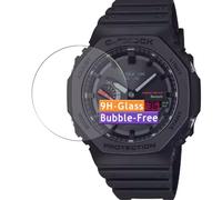 Vaxson 3 Unidades Protector de Pantalla de Cristal Templado, compatible con Casio G-Shock GA-B2100BBR GA-B2100, 9H Film Guard Película Protectora