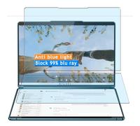 Vaxson 4 Unidades Protector de Pantalla Anti Luz Azul, compatible con Lenovo Yoga Book 9i Gen 10 14" Laptop [No Vidrio Templado ] Película Protectora Film Guard