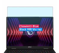 Vaxson Protector de Pantalla de Cristal Templado Anti Luz Azul, compatible con MSI Raider 18 HX A14V A14VIG A14VHG 18" Laptop [solo área activa] 9H Película Protectora Film Guard