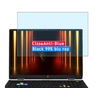 Vaxson Protector de Pantalla de Cristal Templado Anti Luz Azul, compatible con MSI Raider A18 HX A9W A9WJG A9WIG 18" Laptop [solo área activa] 9H Película Protectora Film Guard