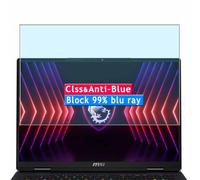 Vaxson Protector de Pantalla de Cristal Templado Anti Luz Azul, compatible con MSI Titan 18 HX A14V A14VHG A14VIG 18" Laptop [solo área activa] 9H Película Protectora Film Guard