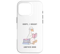 Vaya, compré Otro Libro - Amante Divertido de la Lectura del Ganso Carcasa para iPhone 16 Pro