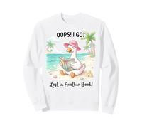 Vaya, me perdí en Otro Libro Beach Goose Reader Sudadera