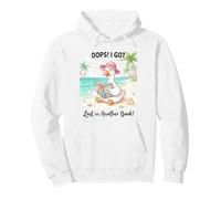 Vaya, me perdí en Otro Libro Beach Goose Reader Sudadera con Capucha