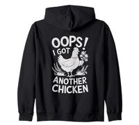 Vaya, tengo otro humor de granja de pollo Sudadera con Capucha