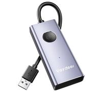 VAYDEER Metall Mouse Jiggler No Detectable, Mantiene el Ordenador/Portátil Despierto, Jiggler de Ratón con Interruptor de Encendido/Apagado, simula el Movimiento del Ratón para Evitar el Modo de Sueño