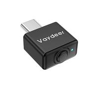 VAYDEER Ratón USB indetectable UK [aleación de Aluminio] - 3 Modos de Movimiento, Seguridad Plug & Play, Funciona con Equipos/Zoom (Certificado ISO27001)