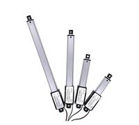 VAYEODEYU Actuador lineal, Actuador lineal micro de 12 V CC, 30 N-150 N, 30 mm-150 mm(30n 30mm S,30mm)