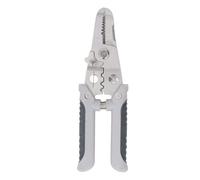 VAYEODEYU Alicates for pelar cables, prensar, envolver, cortar, acero CrV 10-22 AWG