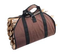 VAYEODEYU Bolsa de almacenamiento de leña Multicolor for acampar al aire libre barbacoa portátil(Beige)