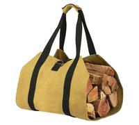 VAYEODEYU Bolsa de almacenamiento de leña portátil, color amarillo, 99x46cm, soporte for acampar al aire libre, bolso de mano