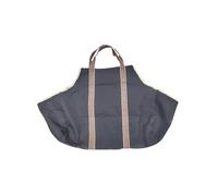 VAYEODEYU Bolsa de leña de lona portátil negra for acampar al aire libre