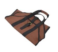 VAYEODEYU Bolsa for leña de lona Beige