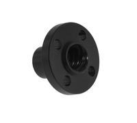 VAYEODEYU Brida Tuerca de tornillo de plomo, Tuerca de brida for tornillo de avance T8, latón, plástico, paso de 1 a 2 mm, cables de 1 mm, 2 mm, 4 mm y 8 mm(Type E,Pitch 1mm Lead 1mm)