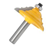 VAYEODEYU Broca enrutadora de cuentas for fresado de espiga, línea de borde de mesa, vástago de 8mm, varios tamaños, carpintería(25.4mm*41.3mm)