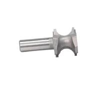 VAYEODEYU Broca enrutadora de moldura for muebles de carpintería, cortador lateral semicircular, herramienta manual de varios tamaños