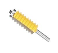 VAYEODEYU Broca enrutadora for juntas de dedo, fresa de espiga de carburo en V con Panel elevado, 8x(30/41/55) mm(8x55mm)