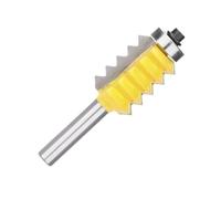VAYEODEYU Broca enrutadora for juntas de dedo, fresa de espiga de carburo en V con Panel elevado, 8x(30/41/55) mm(8x30mm)
