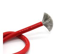 VAYEODEYU Cable eléctrico de silicona, Cable de silicona de cobre estañado resistente al calor de 1 AWG a 22 AWG Multicolor(Red,10AWG 5Meter)