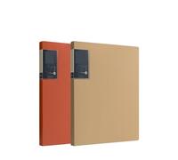 VAYEODEYU Carpeta A4 PP con inserciones transparentes Organizador de contratos multicapa de 60 páginas 2 piezas