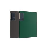 VAYEODEYU Carpeta de archivos A4, 60 páginas, inserciones transparentes, organizador de contratos de PP multicapa, 2 uds., uso amplio