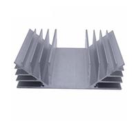 VAYEODEYU Disipador de Calor de Aluminio,Radiador Disipador de Calor DIY 100x115,8x32,8 mm Disipador de Calor de Aluminio extruido for Amplificador de Potencia Disipación de Calor electrónica