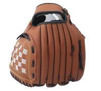 VAYEODEYU Guante de béisbol y softbol, Multicolor, 9,5-12,5 Pulgadas, Entrenamiento de práctica(Brown 10.5in)