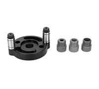 VAYEODEYU Guía perforadora de aleación de aluminio con manguitos de taladro de 6/8/10 mm for carpintería