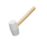 VAYEODEYU Herramienta portátil ligera de cabeza suave de mazo de goma for albañilería de losas de suelo