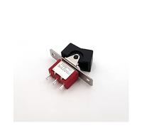 VAYEODEYU Interruptor de Transferencia, Interruptores de palanca T80-R R11, interruptor basculante de montaje en panel recto, 3 A/250 V CA, 5 A/125 V CA(R8016 ON-OFF-ON)