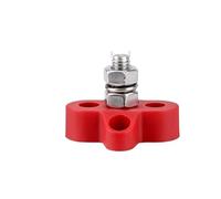 VAYEODEYU M6 M8 M10 Barra colectora 12 V 5/16 in 1/4 in TermBlk Studs Negativo HeavyDuty PowerDist RedBlack Stud(Style A M8 Red)